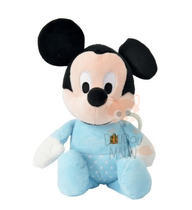  mickey boîte à musique souris bleu blanc tortue 